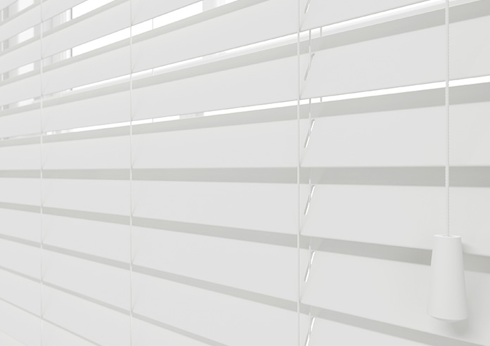 Ecowood, Pure White Satin - Venetian Blind - Image 4